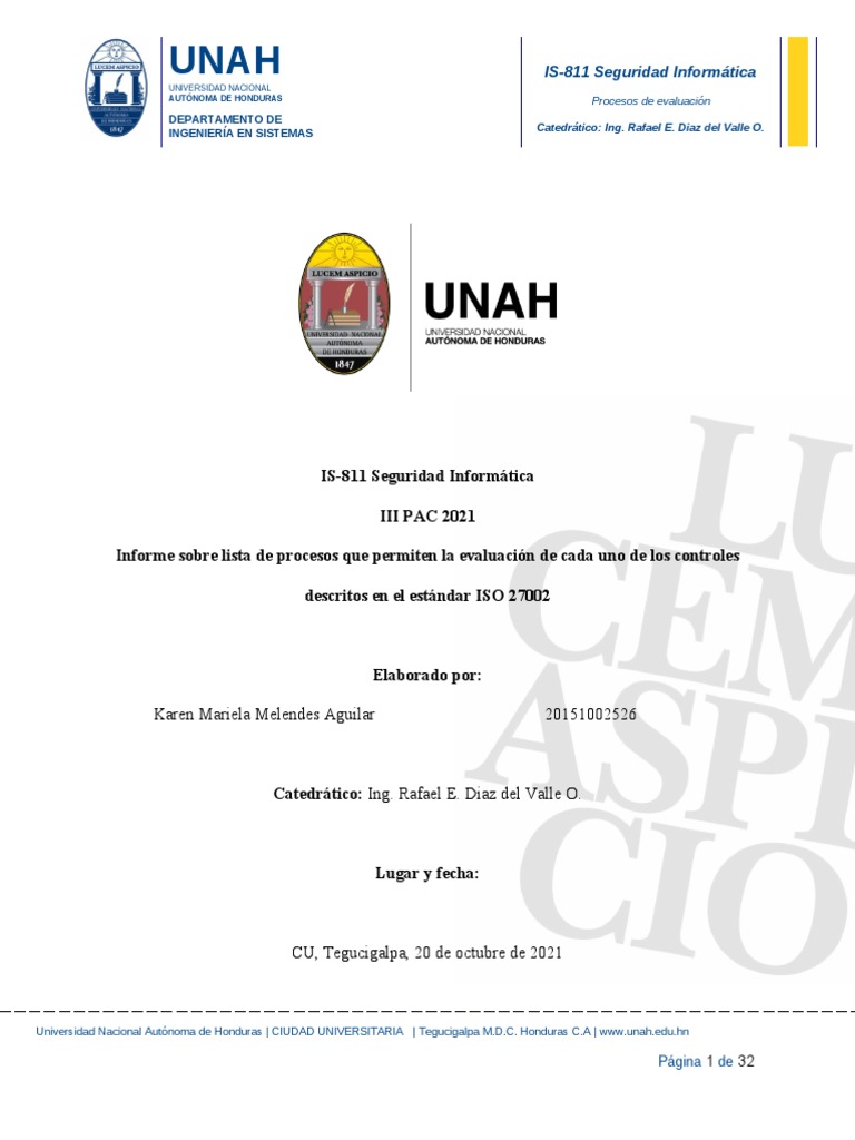 Evaluación de Controles ISO 27002 | PDF | Seguridad | La seguridad ...