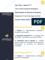 Open Class Direccionamiento Estratégico - Sesión #2