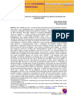 Renda de bilro potencial turístico Saubara BA