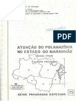 Tombo 116 - 1995- Atuacao Do Polamazonia Maranhao - Período 1975-1984