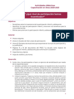 Actividad Qué Nivel de Participación Hemos Incentivado