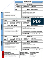 Reputation Mission Report Sheet