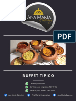 Buffet tipico catálogo