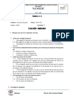 Tarea Ecología Humana