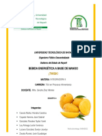 Bebida Energetica A Base de Mango (Eq.1)
