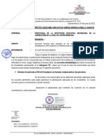 Oficio Múltiple N° 0151-2022-AGP