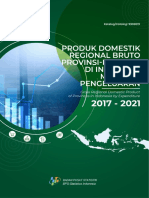 Produk Domestik Regional Bruto Provinsi-Provinsi Di Indonesia Menurut Pengeluaran, 2017-2021