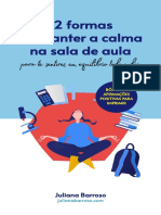 eBook 12 Formas Manter Calma Sala Aula