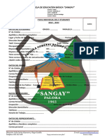 Ficha Individual Del Estudiante