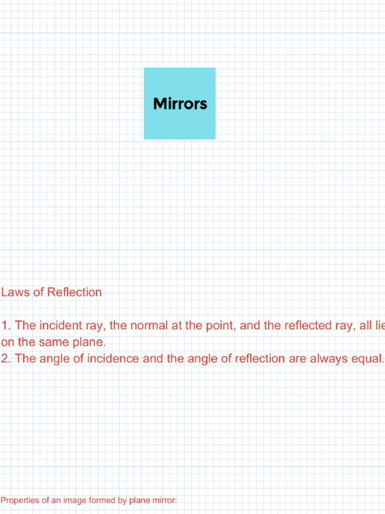 Mirrors PDF