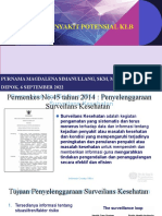 Surveilans Penyakit Potensial KLB