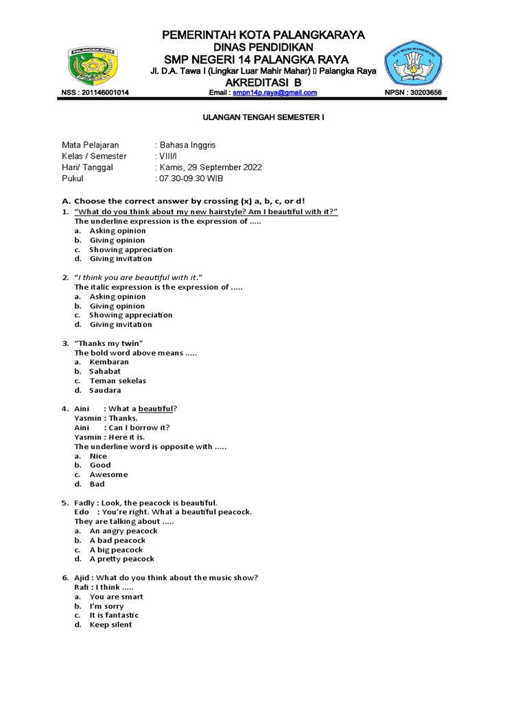 Bahasa Inggris Kls 8 Pdf