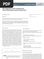 Download The diagnosis and management of low back pain in general practice by iMedPub SN59812270 doc pdf