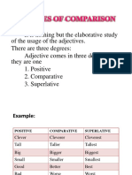 Degrees of Comparison