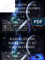 Radiación en El Universo de Stephen Hawkins