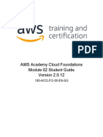AWS Academy Cloud Foundations Module 02 Student Guide