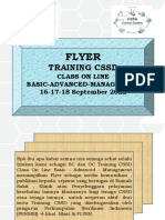 Flyer Training CSSD Sept 22