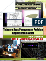 Manual Kejuruteraan Awam Siri 2 - Autocad Civil 3D