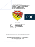 Laporan Aktualisasi Cpns 2019 Optimalisasi Sistim Kewaspadaan Dini Dan Respon Terhadap Fixx