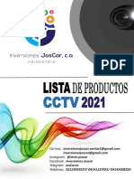 Listado CCTV 2021 Inversiones Joscar.