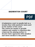 Badminton Court