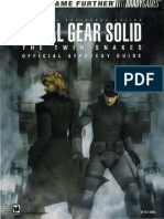 Metal Gear Solid Twin Snakes Bradygames Strategy Guide Compress