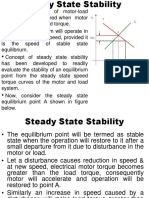Steady State Stabiblity