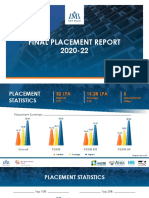 Final Placement Report 2020-22