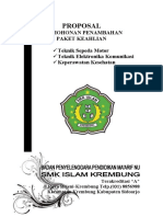 Proposal Pendirian 2016