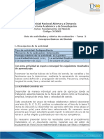 Guia de Actividades y Rúbrica de Evaluación - Unidad 1 - Tarea 2 - Conceptos Básicos Del Sonido