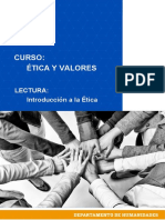 Lectura 01 Ética y Valores