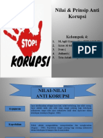 Nilai Prinsip Anti Korupsi