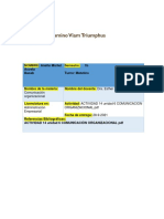 ACTIVIDAD 14 Unidad 6 COMUNICACIÓN ORGANIZACIONAL PDF