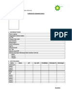 Formulir Lamaran Kerja Pt. Timexs Indonesia