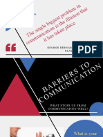 Communication Barriers Effective Types
