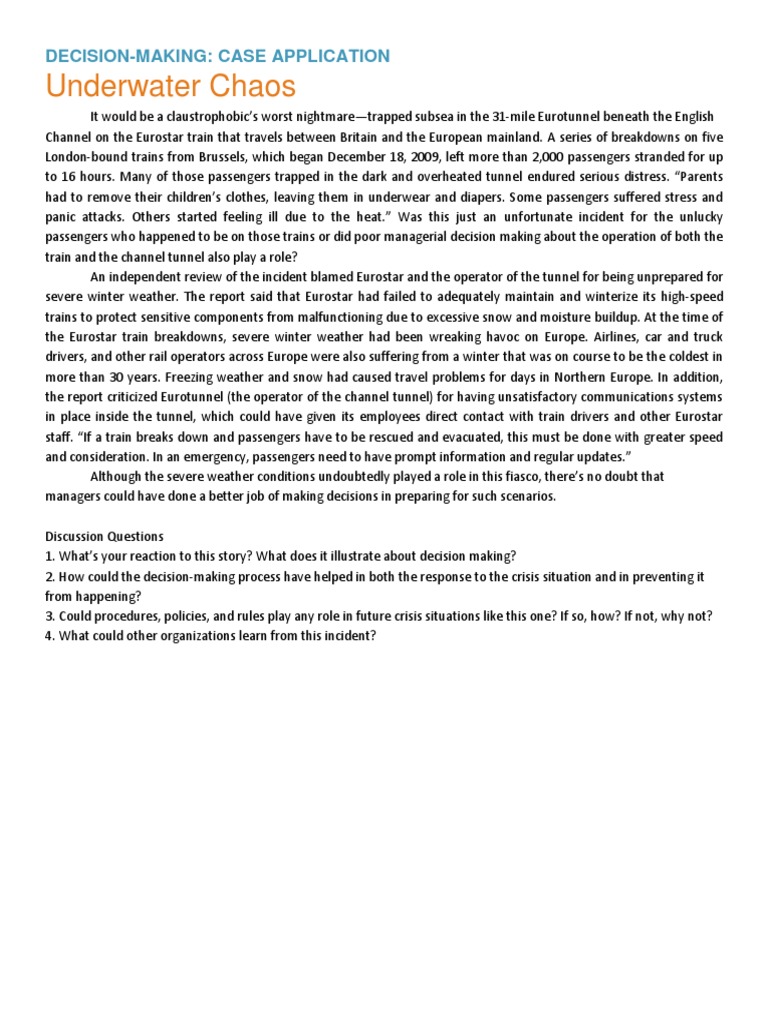 Underwater Chaos PDF