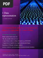 1 Data Representation