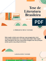 Brazilian Literature Thesis by Slidesgo