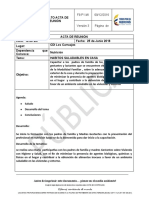 Acta de Vivienda Saludable Aeiotu