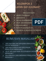 KELOMPOK 2 Kulinari