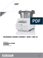 Manual MONSIEUR CUISINE CONNECT SKMC 1200 