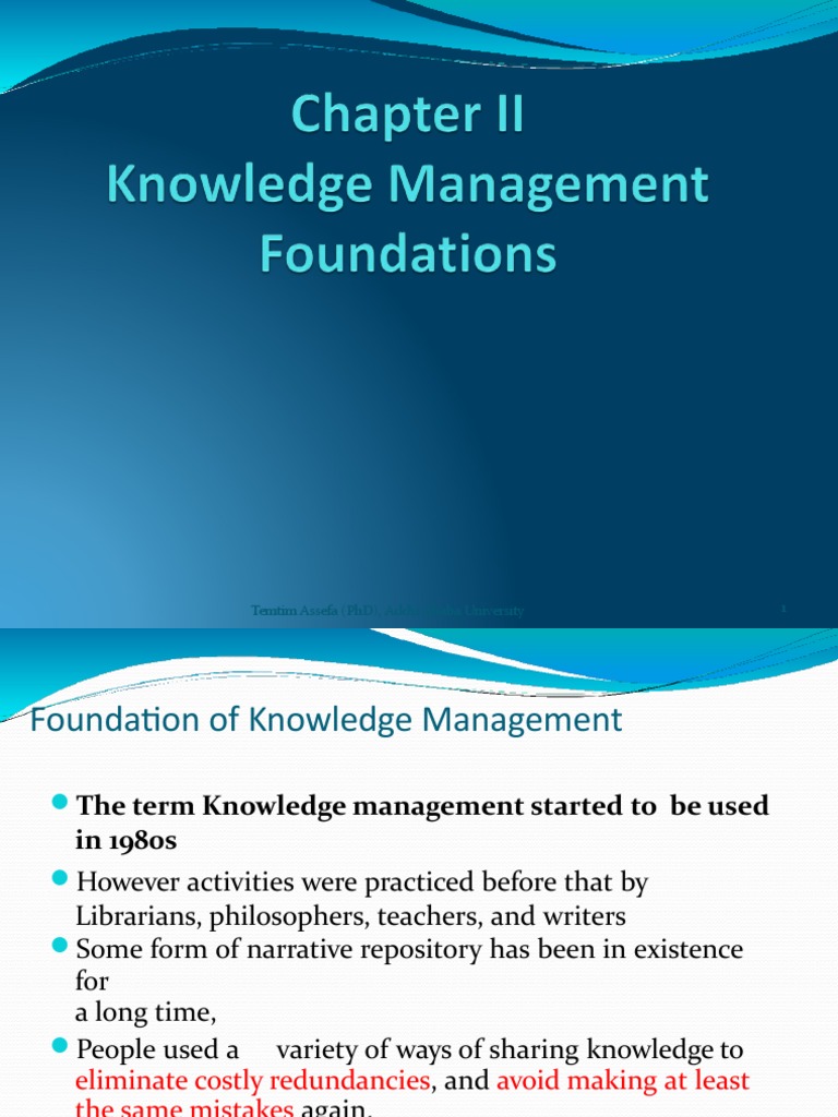 Chapter 2Knowledge Management PDF Knowledge Management Tacit