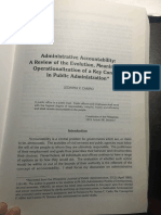Administrative Accountability - Cariño