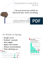 Busines Intelligence & Analytics: Artificial Neural Networks (ANN) For Financial Time Series Modeling