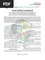 Exam Seating Arrangement