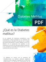 Diabetes Mellitus: Causas, Tipos y Tratamiento