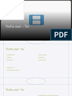 Verba Met 'Be'