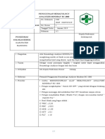 Sop Penggunaan Hematology Analyzer Mindray