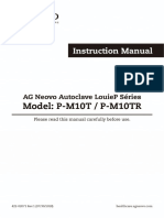AG Neovo P-M10T & P-M10TR Autoclave Manual
