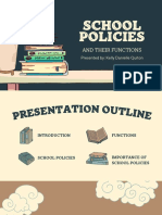 School Policies and Their Functions PDF